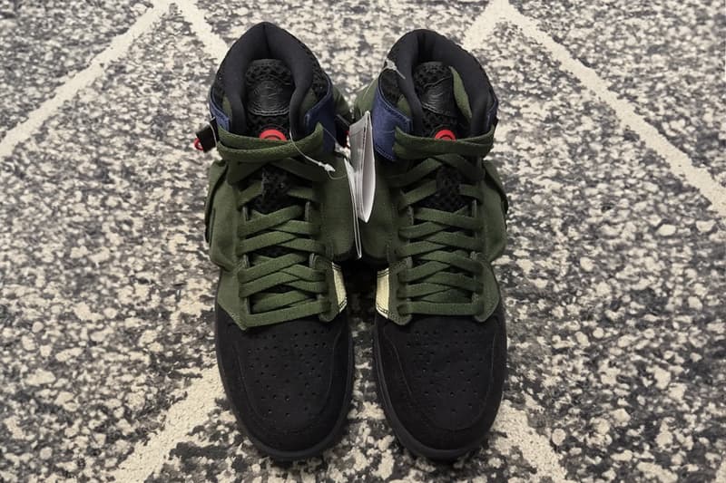 'Naruto' Zion Williamson Air Jordan 1 High Utility "Hidden Leaf Village" Prototype Sample unreleased 