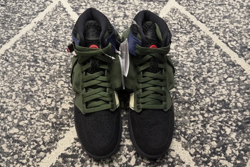 'Naruto' Zion Williamson Air Jordan 1 High Utility "Hidden Leaf Village" Prototype Sample unreleased 