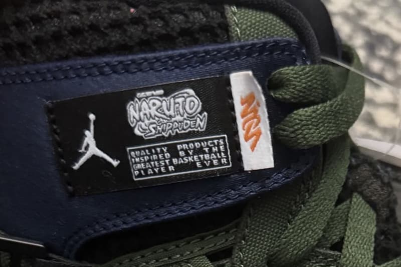 'Naruto' Zion Williamson Air Jordan 1 High Utility "Hidden Leaf Village" Prototype Sample unreleased 