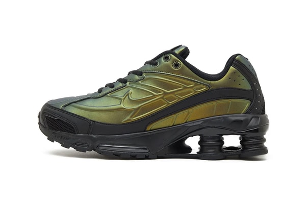 Nike Shox Ride 2 Receives Iridescent Iteration in "Olive Flak" IH4468-001 Black/Olive Flak-Metallic Silver