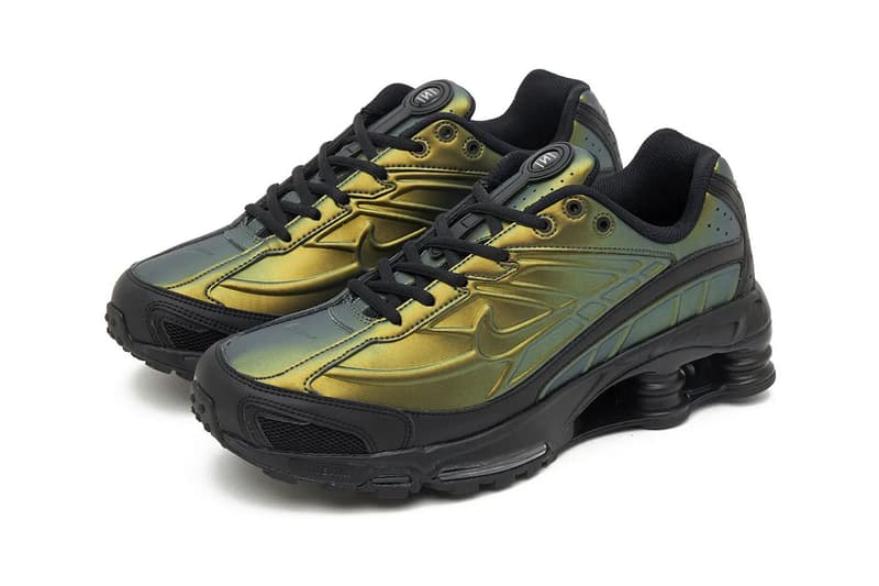 Nike Shox Ride 2 Receives Iridescent Iteration in "Olive Flak" IH4468-001 Black/Olive Flak-Metallic Silver