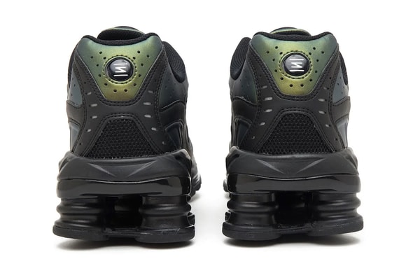 Nike Shox Ride 2 Receives Iridescent Iteration in "Olive Flak" IH4468-001 Black/Olive Flak-Metallic Silver