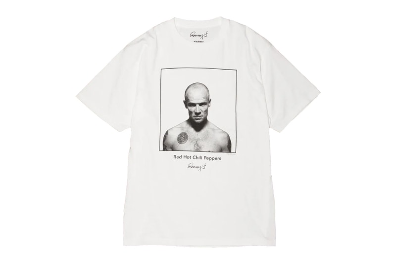 Red Hot Chili Peppers Ross Halfin JOURNAL STANDARD collaboration collection Release Info