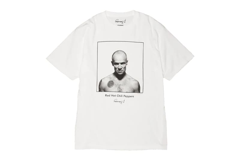 Red Hot Chili Peppers Ross Halfin JOURNAL STANDARD collaboration collection Release Info
