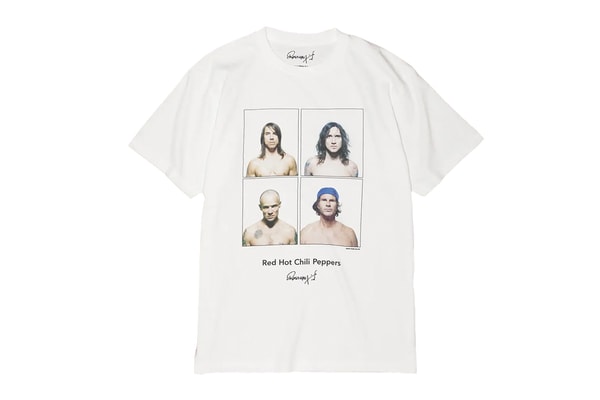 Red Hot Chili Peppers Ross Halfin JOURNAL STANDARD collaboration collection Release Info