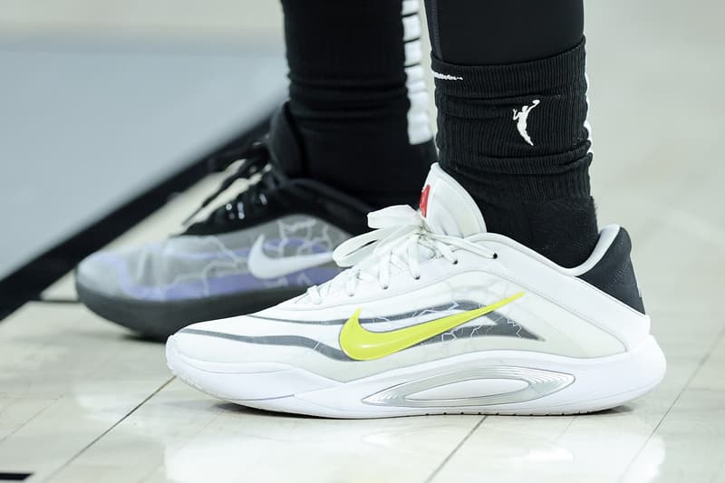 A'ja Wilson Debuts Nike A'One "Storm" PE las vegas aces los angeles sparks wnba
