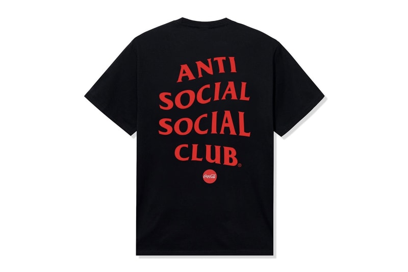 Anti Social Social Club Teams up With Coca-Cola for a Summer Capsule assc t-shirts soft drink niek laak