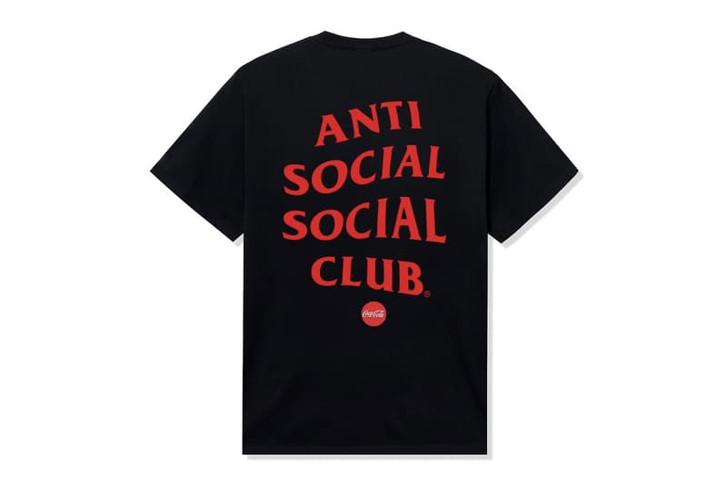 Anti Social Social Club Teams up With Coca-Cola for a Summer Capsule assc t-shirts soft drink niek laak