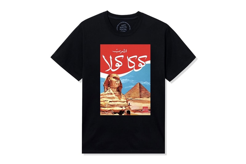 Anti Social Social Club Teams up With Coca-Cola for a Summer Capsule assc t-shirts soft drink niek laak