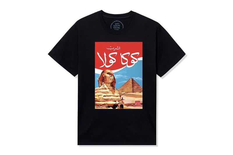 Anti Social Social Club Teams up With Coca-Cola for a Summer Capsule assc t-shirts soft drink niek laak