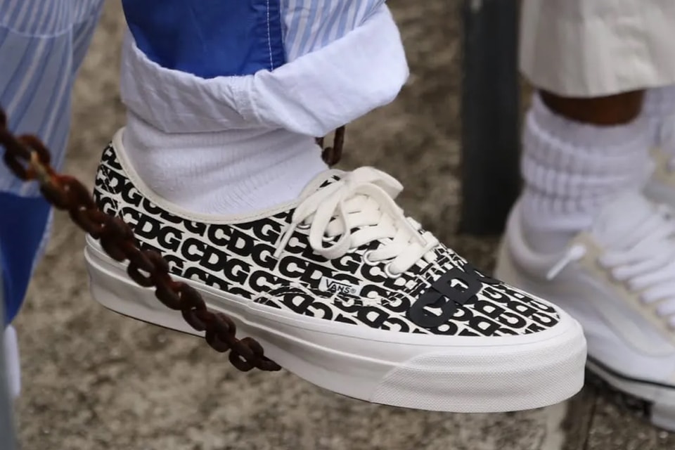 COMME des GARÇONS x Vans Authentic Release Info | Hypebeast