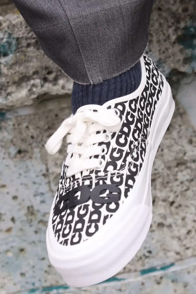 Comme des Garçons Vans authentic 2025 release info