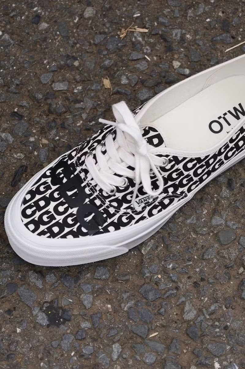 Comme des Garçons Vans authentic 2025 release info