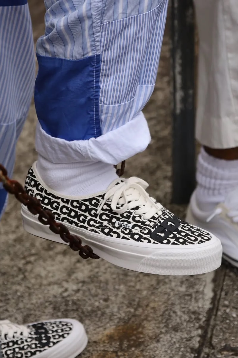 Comme des Garçons Vans authentic 2025 release info