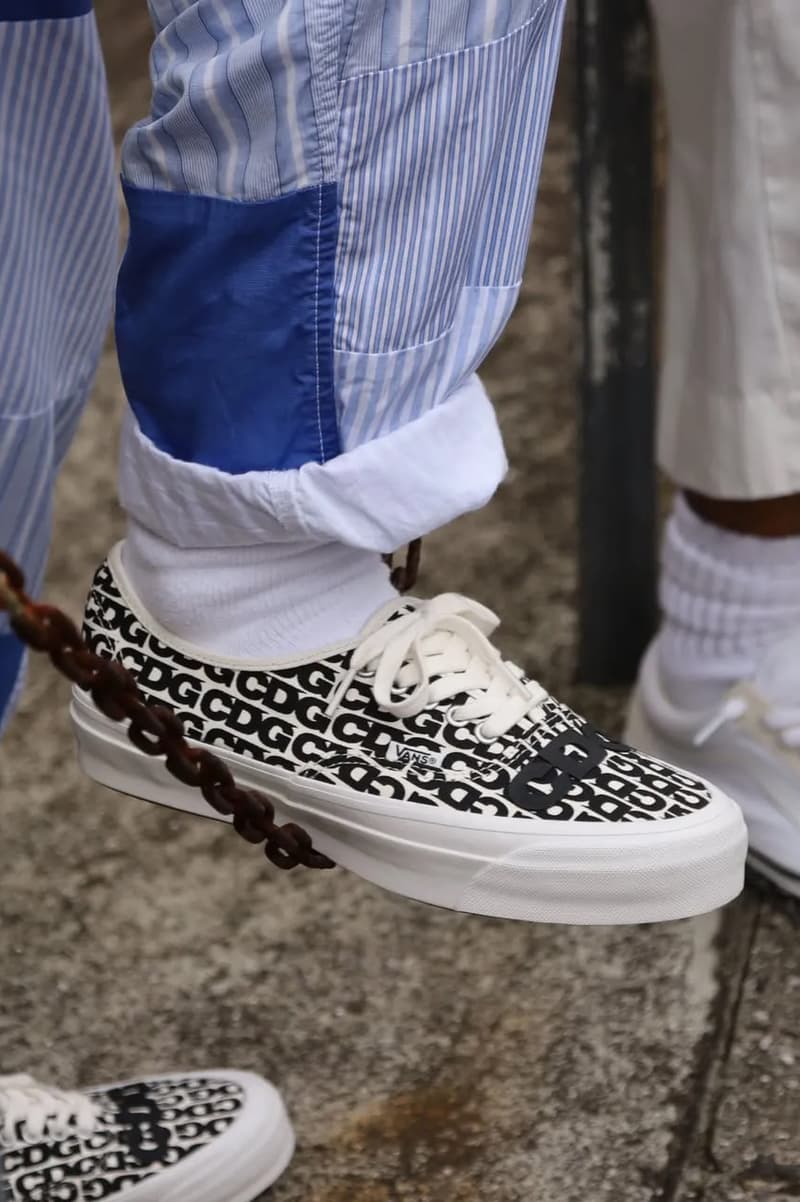 Comme des Garçons Vans authentic 2025 release info