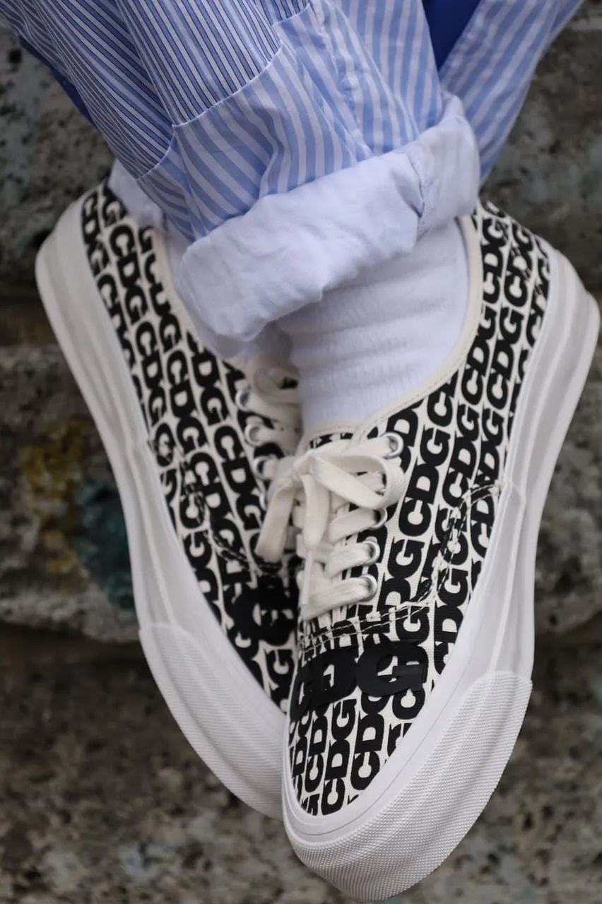 Comme des Garçons Vans authentic 2025 release info