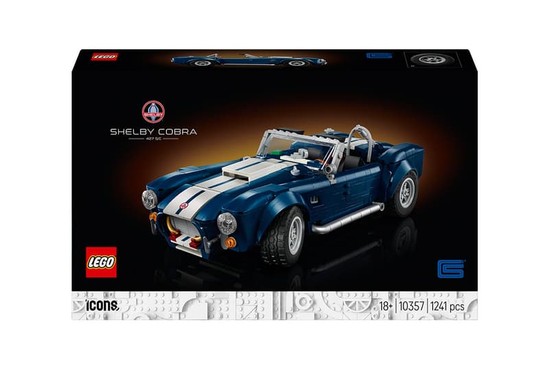 LEGO Shelby Cobra 60 Anniversary Icons Set Release Info