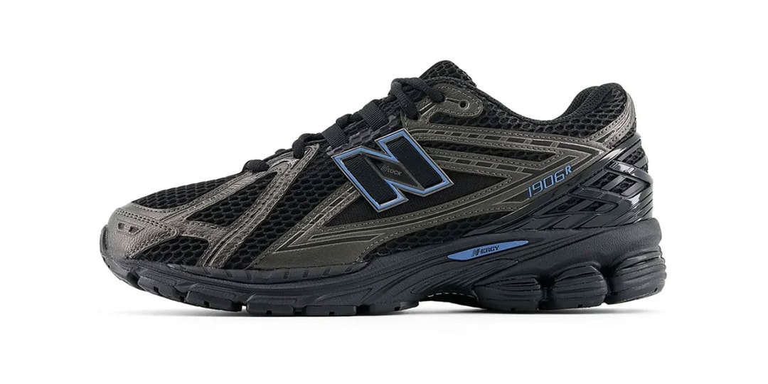 New Balance 1906R Lands in Futuristic "Black/Blue" Colorway