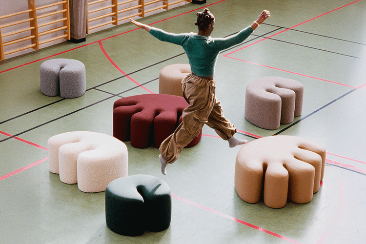 Kusheda Mensah's "Palma Pouf" is Designed to Encourage Connection