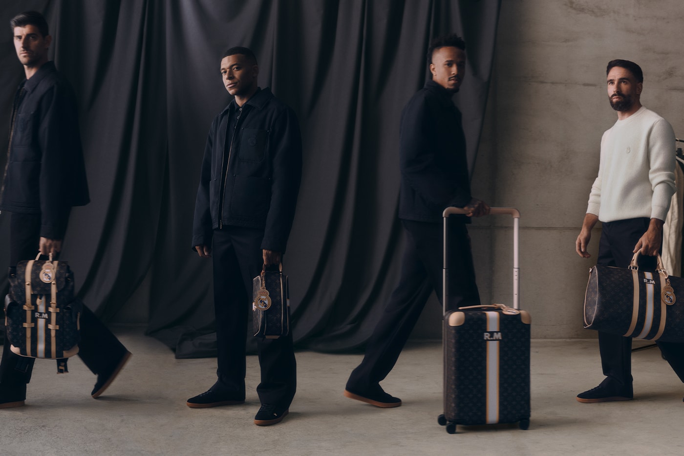 Louis Vuitton Announces Official Partnership With Real Madrid mens womens football teams mens basketbal lteams lv pharrell williams 