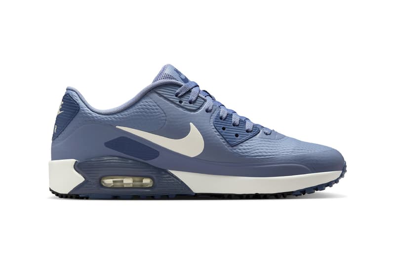Official Look at the Nike Air Max 90 Golf "Ashen Slate" Ashen Slate/Diffused Blue-Sail HV9305-400