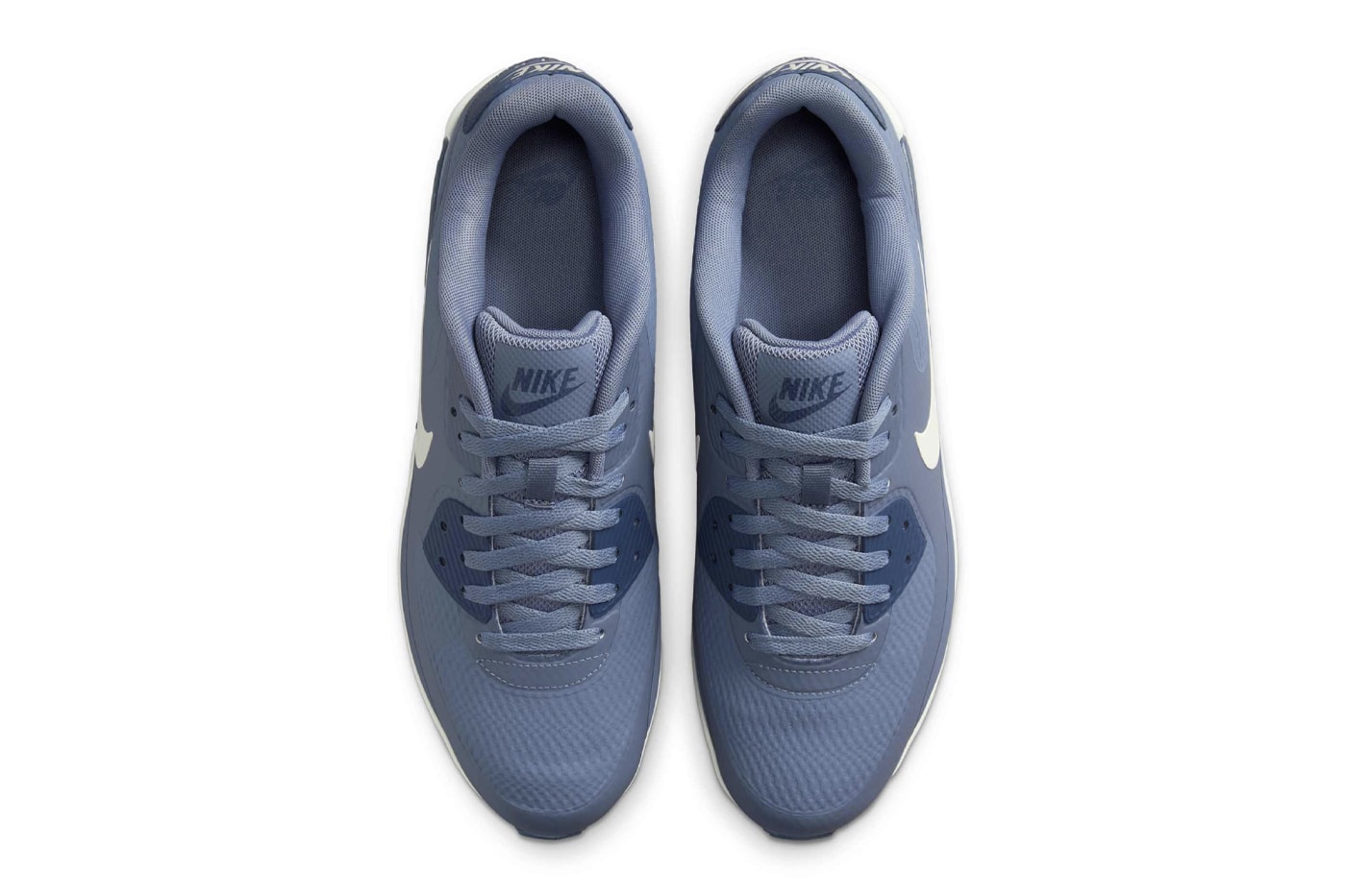 Official Look at the Nike Air Max 90 Golf "Ashen Slate" Ashen Slate/Diffused Blue-Sail HV9305-400