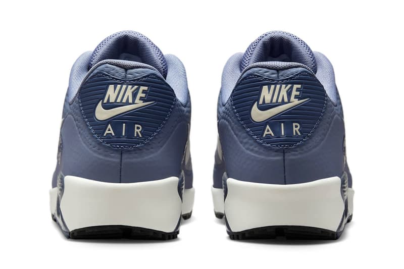 Official Look at the Nike Air Max 90 Golf "Ashen Slate" Ashen Slate/Diffused Blue-Sail HV9305-400