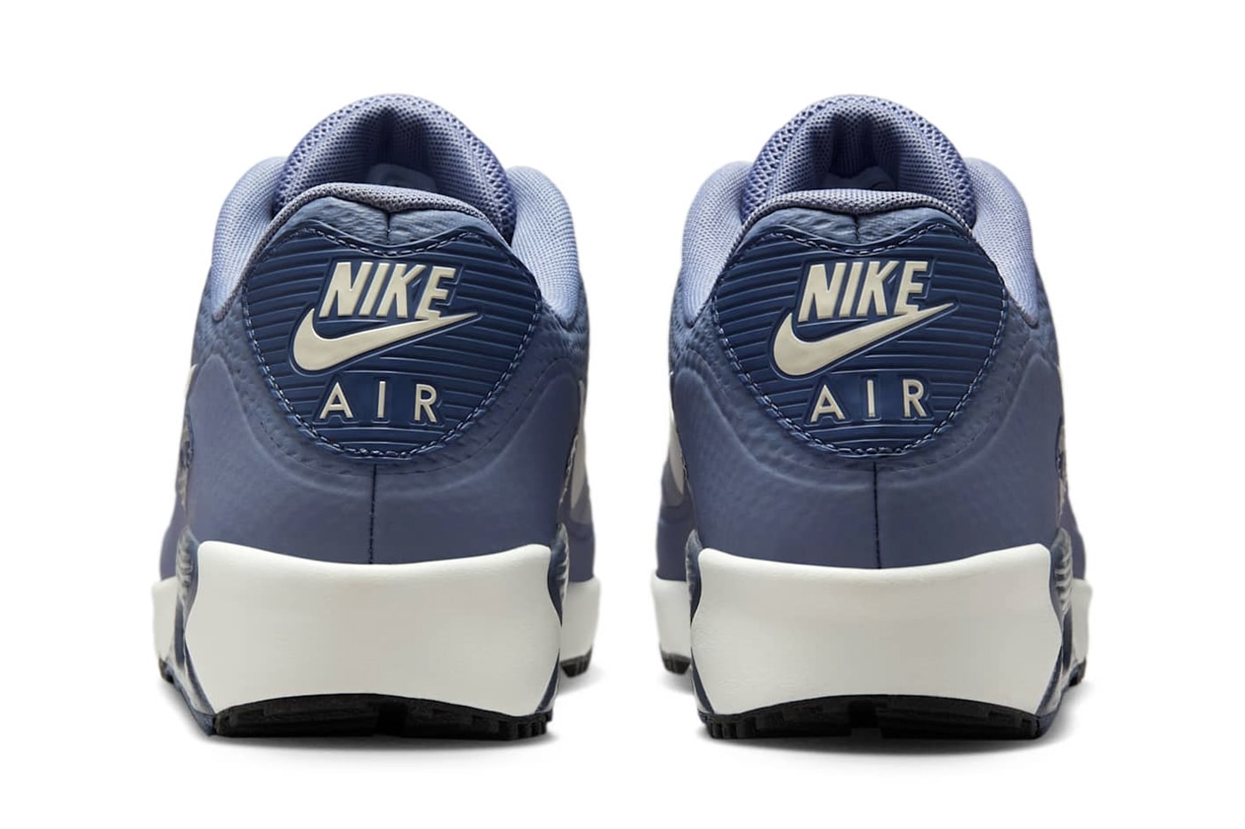 Official Look at the Nike Air Max 90 Golf "Ashen Slate" Ashen Slate/Diffused Blue-Sail HV9305-400