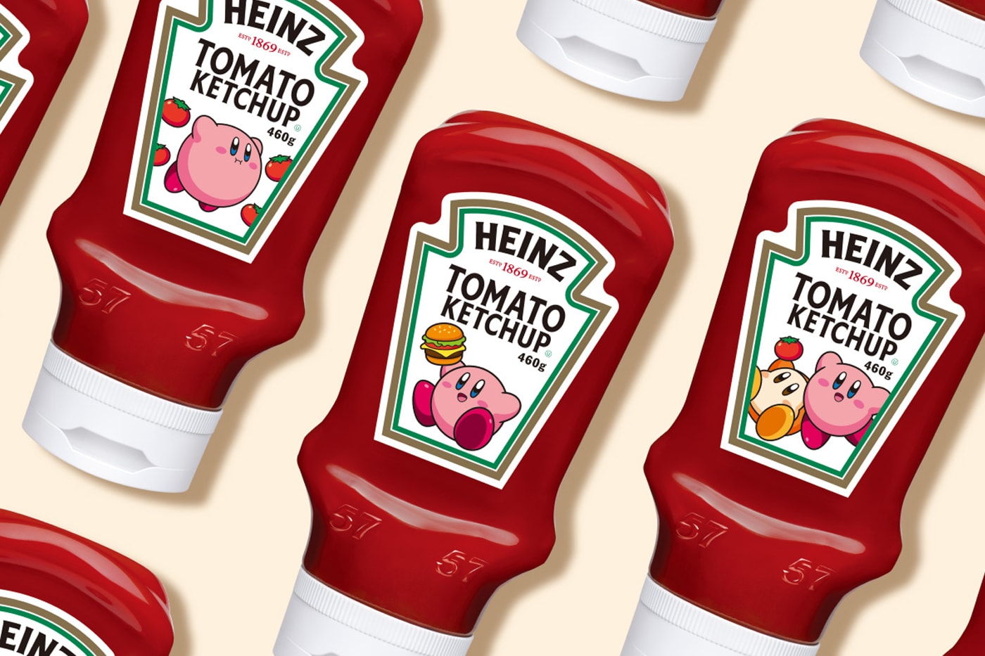 Nintendo's Kirby Teams up With Heinz for Limited-Edition Ketchup japan exclusive keychains maxim tomato
