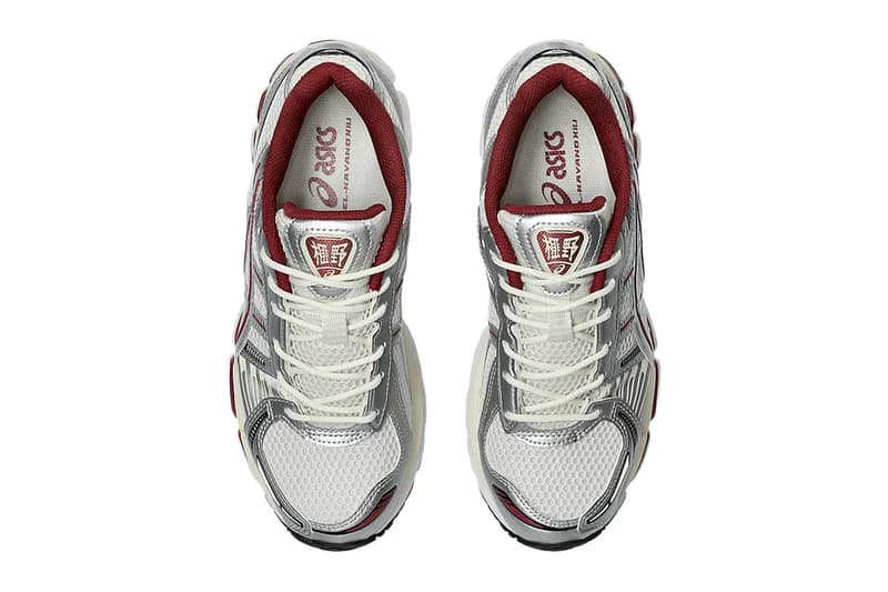 ASICS GEL-KAYANO 12.1 “Silver/Red” 1203A759-102 Release Info GEL-NIMBUS 17 sole