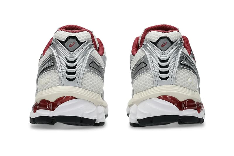 ASICS GEL-KAYANO 12.1 “Silver/Red” 1203A759-102 Release Info GEL-NIMBUS 17 sole