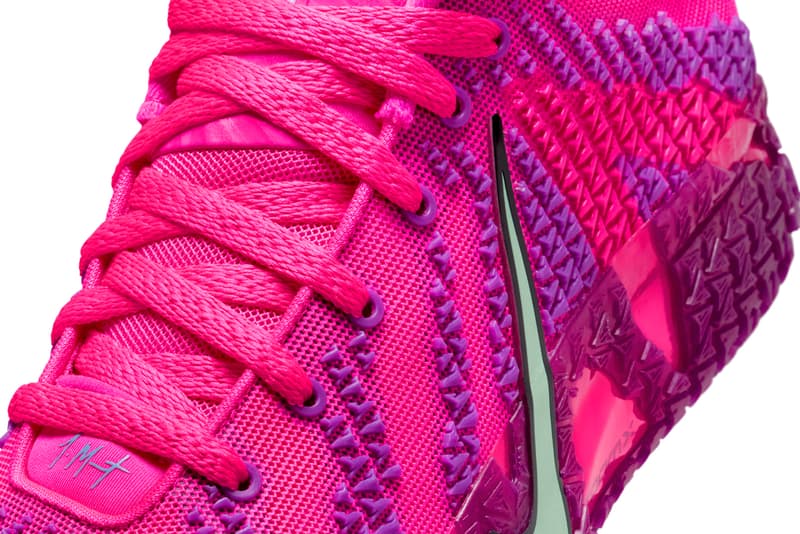 First Look at the Nike Ja 3 "Max Volume" Hyper Pink/Mint Foam-Black ja morant basketball shoe pink HF2793-600