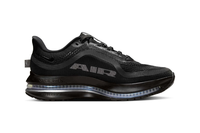 Nike Pegasus Premium Surfaces in "Black/Metallic Silver" HQ2592-005 air zoomx reactx foam 