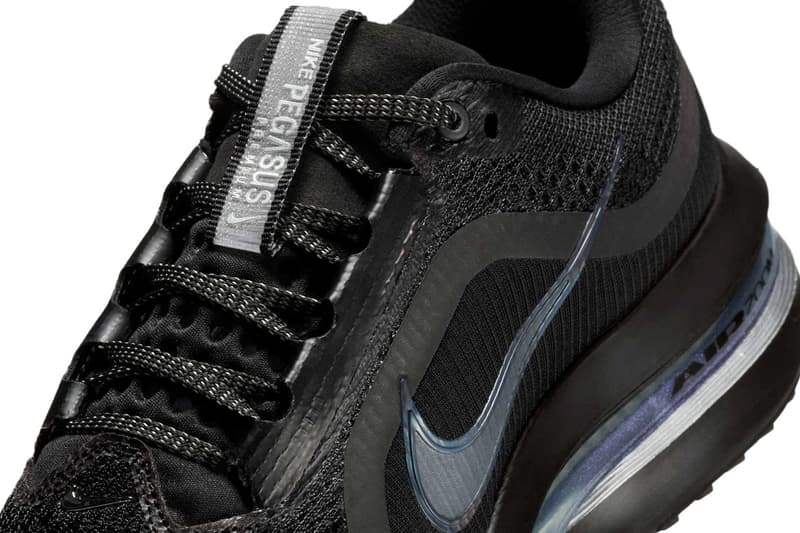 Nike Pegasus Premium Surfaces in "Black/Metallic Silver" HQ2592-005 air zoomx reactx foam 