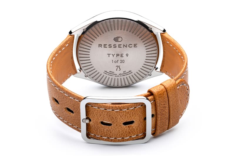 Ressence TYPE 9 S75 Ahmed Seddiqi Sand Dial Limited Edition Info