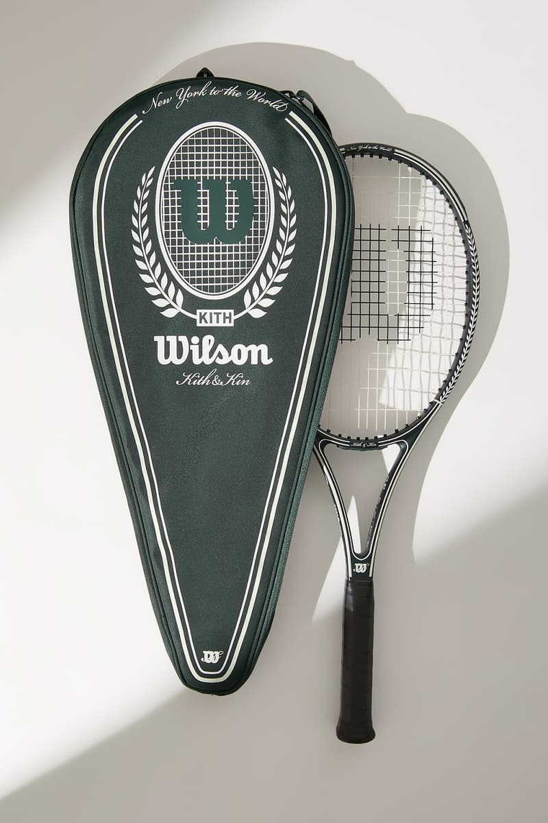 Kith Reunites With Wilson for an Elevated Tennis Capsule ss25 tennis racquets rackets t-shirts quiet please