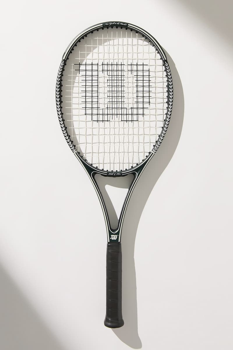 Kith Reunites With Wilson for an Elevated Tennis Capsule ss25 tennis racquets rackets t-shirts quiet please