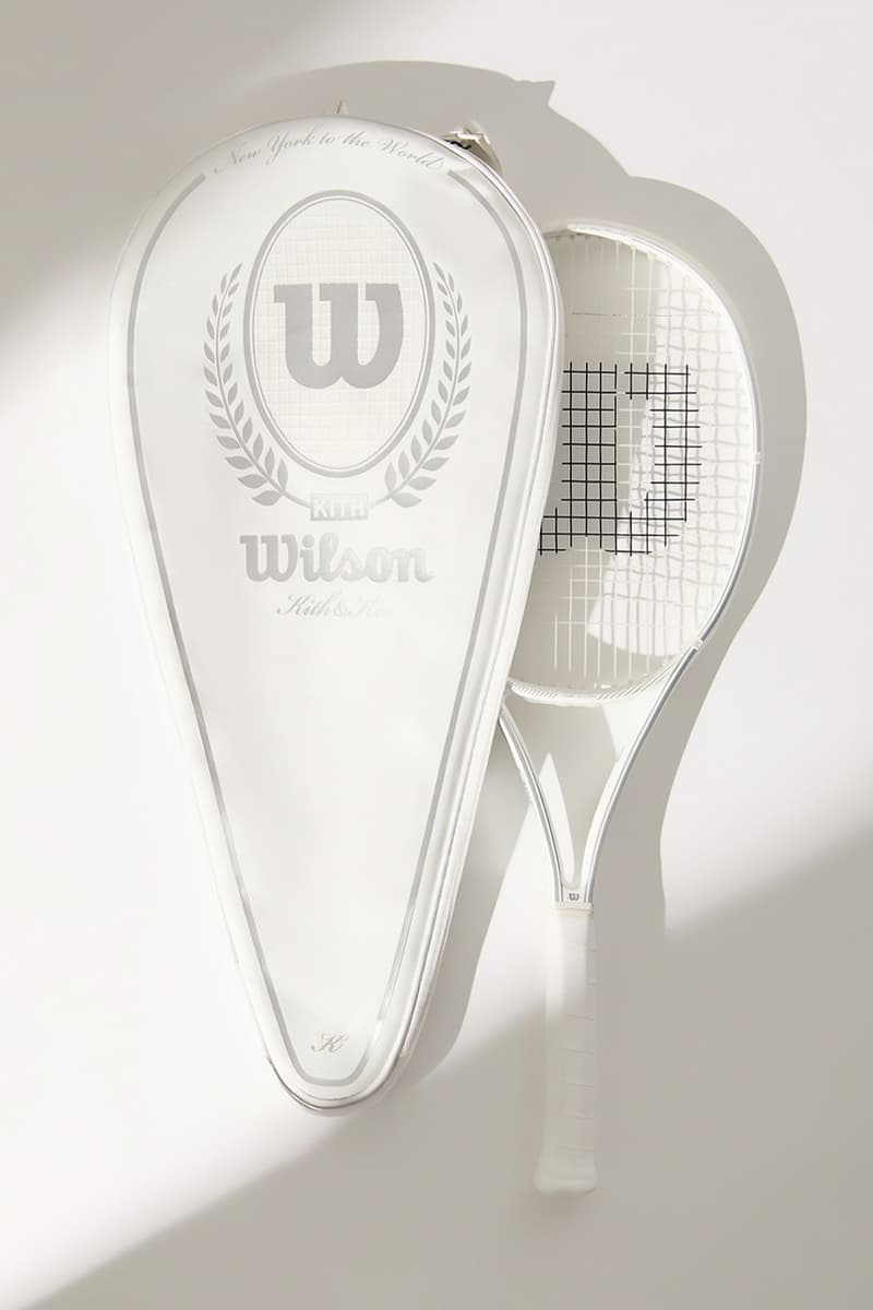 Kith Reunites With Wilson for an Elevated Tennis Capsule ss25 tennis racquets rackets t-shirts quiet please
