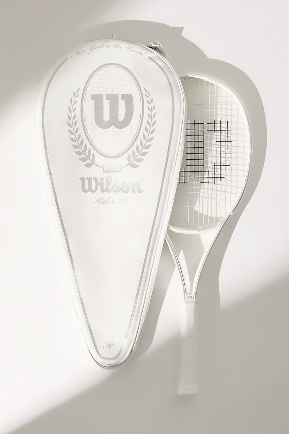 Kith Reunites With Wilson for an Elevated Tennis Capsule ss25 tennis racquets rackets t-shirts quiet please