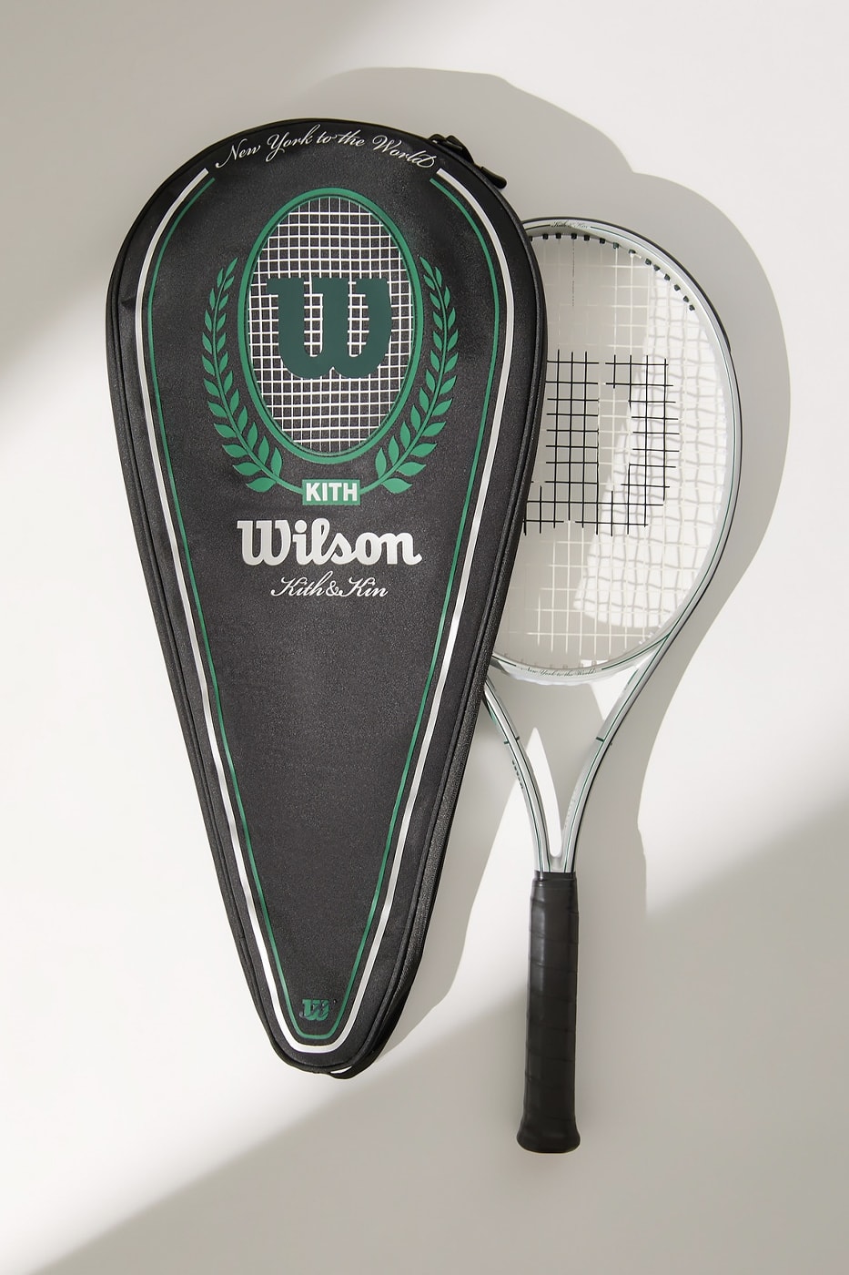 Kith Reunites With Wilson for an Elevated Tennis Capsule ss25 tennis racquets rackets t-shirts quiet please
