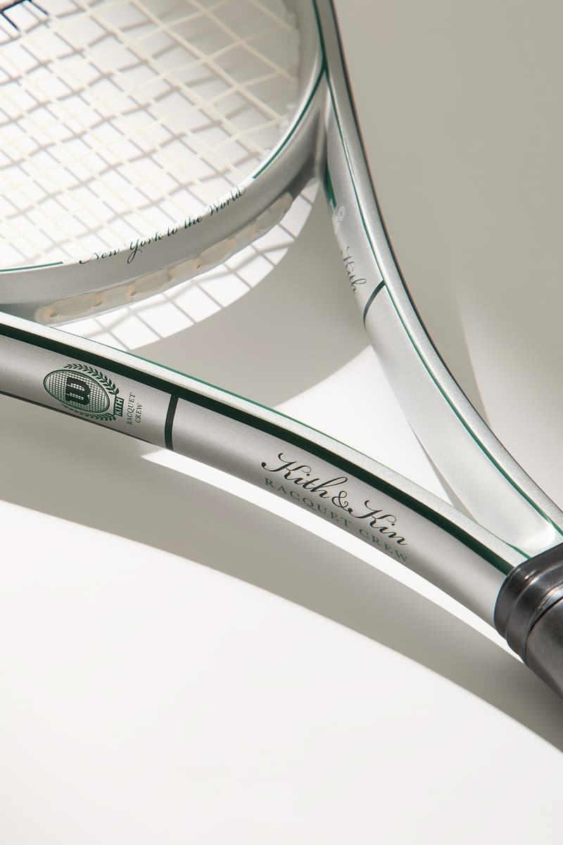 Kith Reunites With Wilson for an Elevated Tennis Capsule ss25 tennis racquets rackets t-shirts quiet please