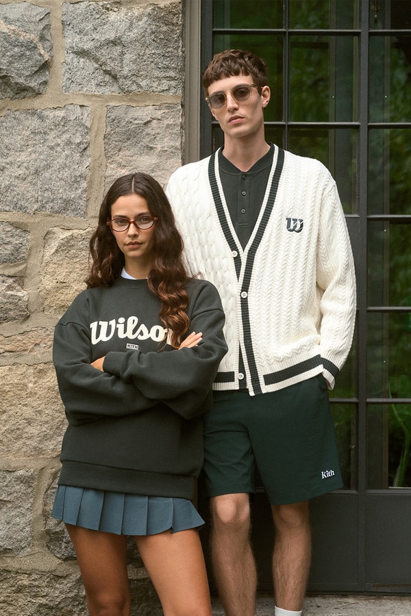 Kith Reunites With Wilson for an Elevated Tennis Capsule ss25 tennis racquets rackets t-shirts quiet please
