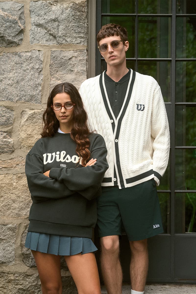 Kith Reunites With Wilson for an Elevated Tennis Capsule ss25 tennis racquets rackets t-shirts quiet please