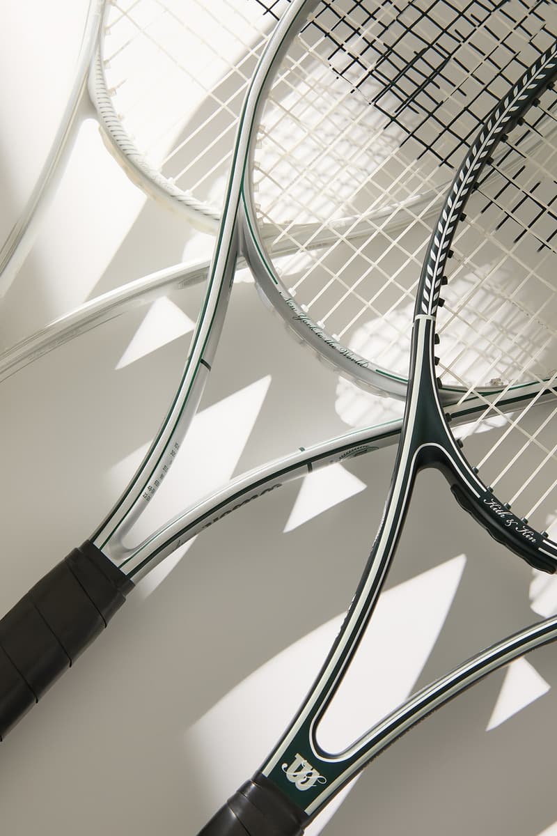Kith Reunites With Wilson for an Elevated Tennis Capsule ss25 tennis racquets rackets t-shirts quiet please