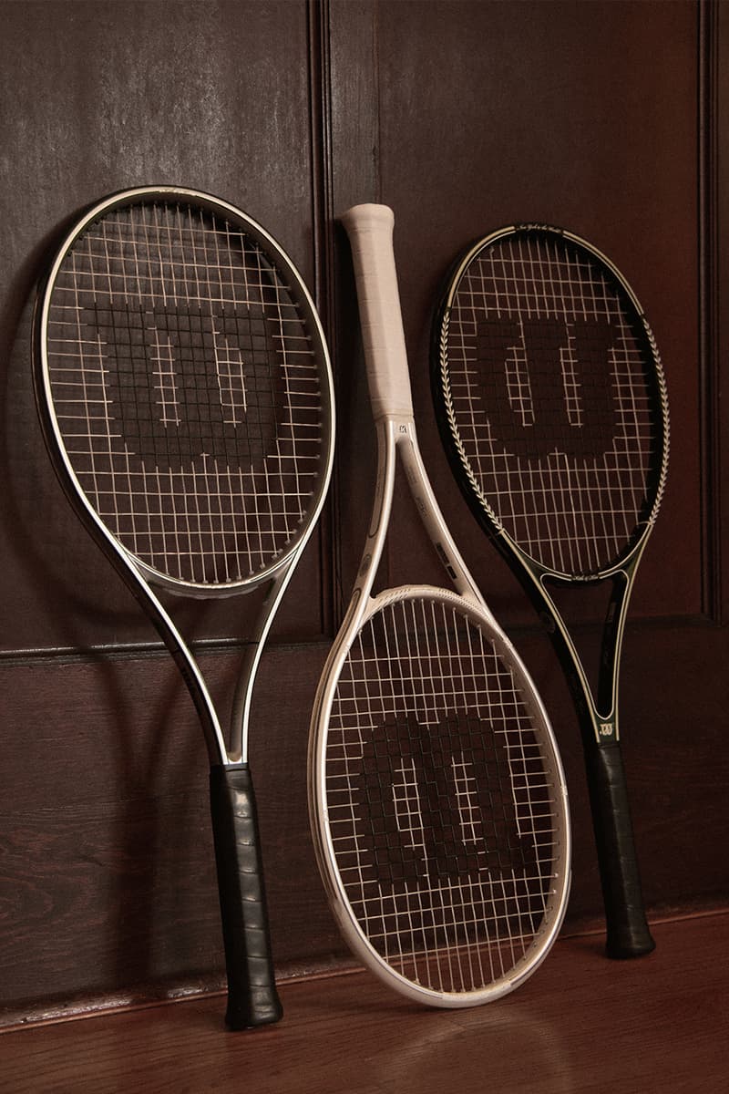 Kith Reunites With Wilson for an Elevated Tennis Capsule ss25 tennis racquets rackets t-shirts quiet please