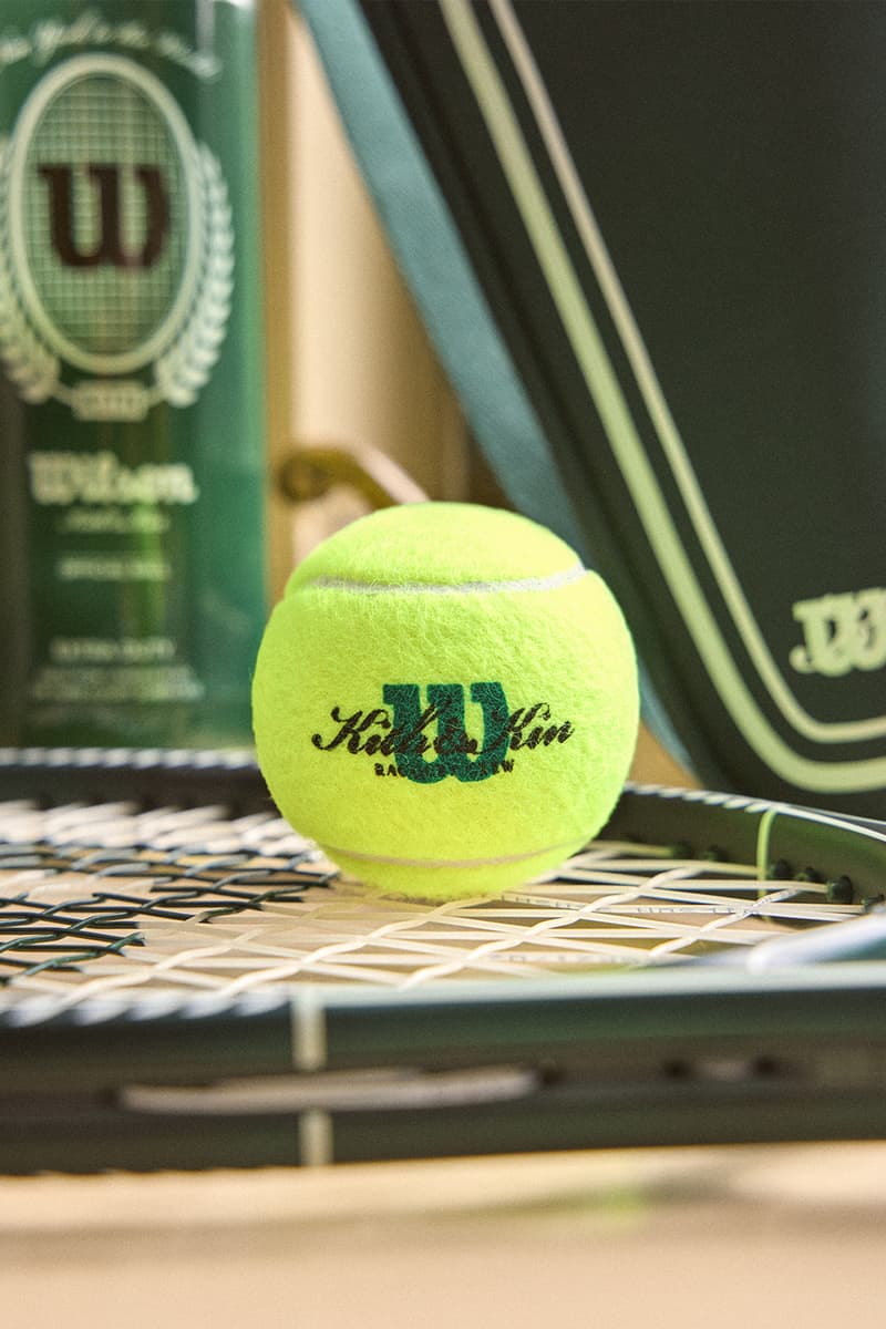 Kith Reunites With Wilson for an Elevated Tennis Capsule ss25 tennis racquets rackets t-shirts quiet please