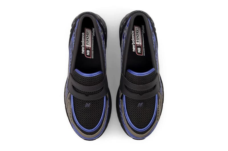 Official Look at the New Balance 1906L Loafer "Black/Royal Blue" Black/Royal Blue-Dark Grey U1906LAR