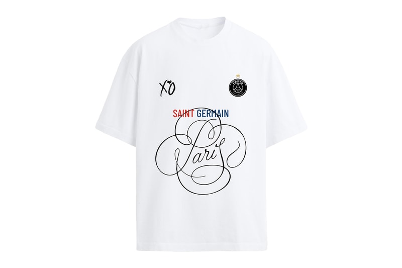 Paris Saint-Germain and The Weeknd Unveil "XO x PSG" Collaboration Release Info