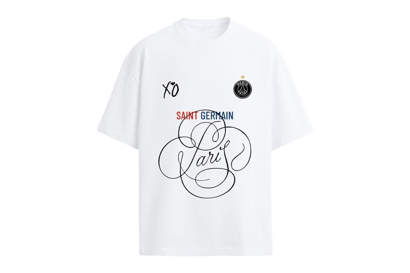 Paris Saint-Germain and The Weeknd Unveil "XO x PSG" Collaboration Release Info