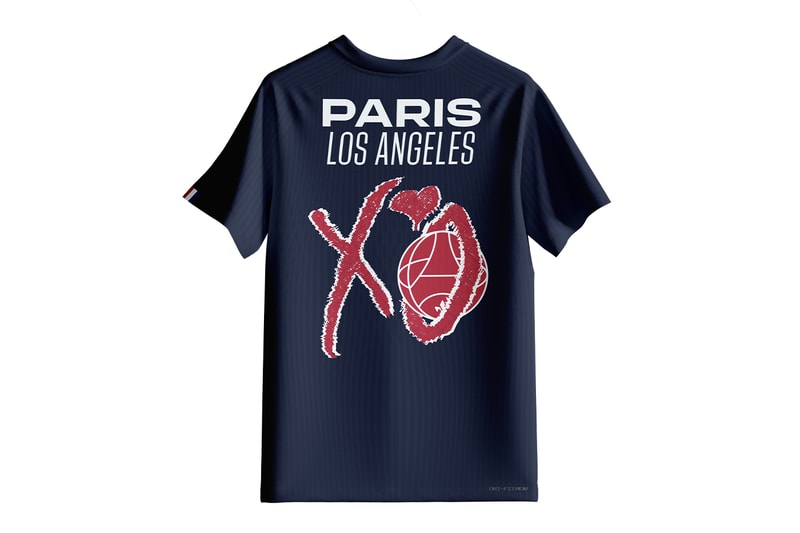 Paris Saint-Germain and The Weeknd Unveil "XO x PSG" Collaboration Release Info